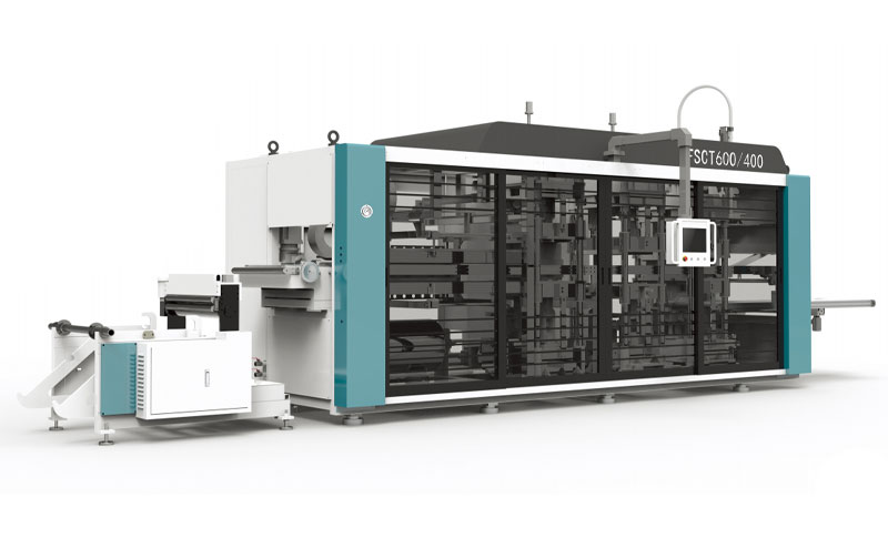 FSCT600/400 SERIES Fully Automatic Pressure Plastic Thermoforming Machine