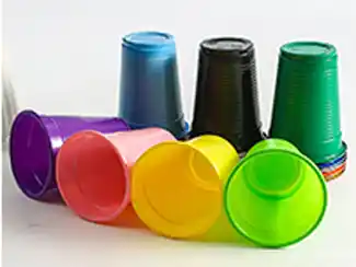 Colored Plastic Cups